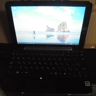 【取引中】HPミニノートPC SSD搭載 WIN10認証済