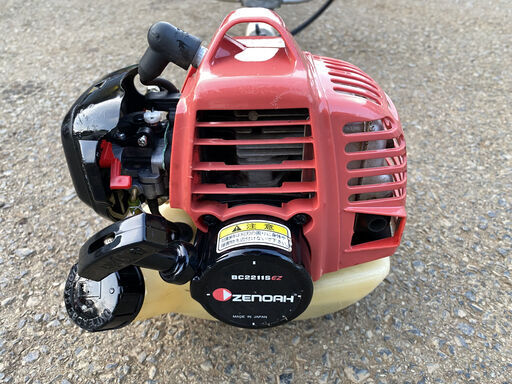 整備済 刈刃新品 始動が楽なEZスタート ゼノア ZENOAH 21.7cc 草刈機 刈払い機　BC2211STEZ 現物確認歓迎 手渡しOK 初期不良対応OK