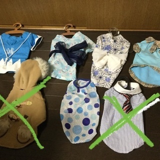 小型犬用　服　浴衣　新撰組　シーズー、トイプードル、ダックス、マルチーズなどの画像