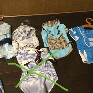 小型犬用　服　浴衣　新撰組　シーズー、トイプードル、ダックス、マルチーズなどの画像