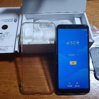 AQUOS sence3 lite ブラック SH-RM12 simフリー