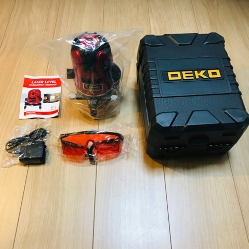 ⬛️5ライン6 点 &レベル自動セルフレベリング   ⬛︎赤レーザー墨出し器　激安