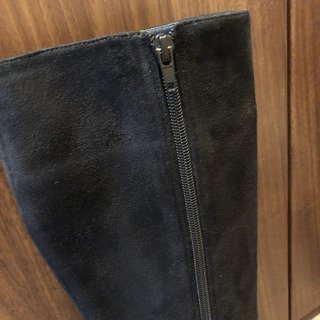 ストーン付きロングブーツの画像