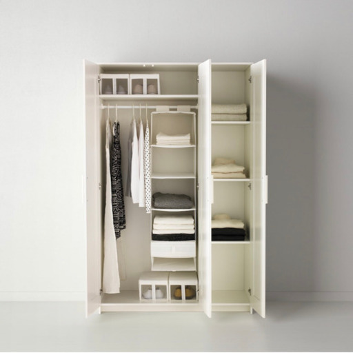 (受渡者決定)IKEA ミラー付きワードローブ　ブリムネス