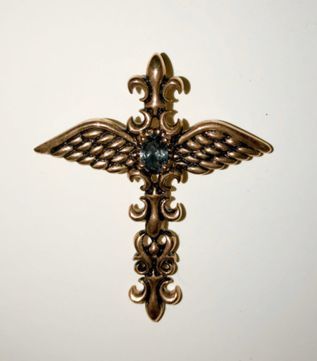 【限定品】ピンクゴールド ペアネックレス@天使