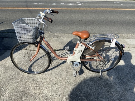 大阪府以内無料発送 Panasonic 10AH 電動アシスト自転車W11