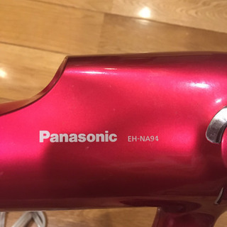 Panasonic ドライヤー　ナノイー機能　マイナスイオンの画像