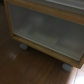 引き出し4 キャビネット キャスター付きの画像