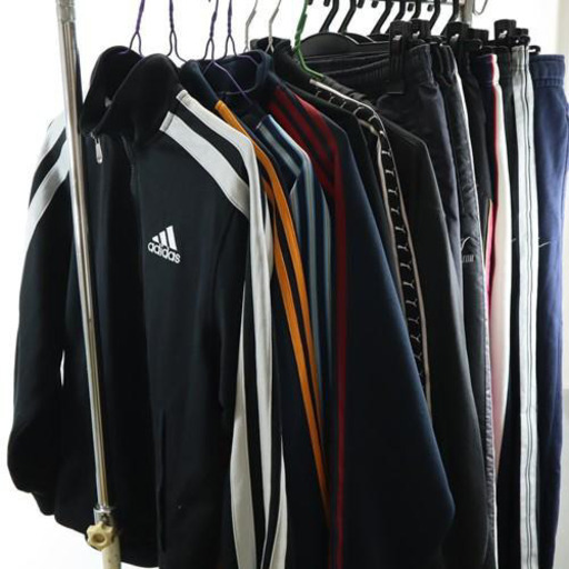 アディダスなど　ジャージトップスボトムスなど14点セット