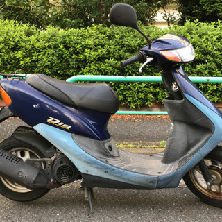 【良品】 原付 AF34 ホンダ ライブディオ 紺色 2stの画像