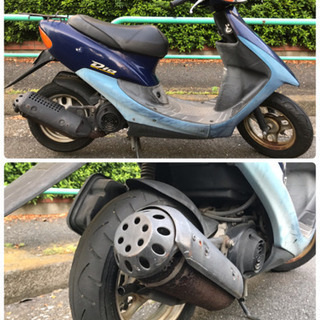 【良品】 原付 AF34 ホンダ ライブディオ 紺色 2stの画像