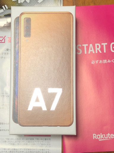 新品同様‼️Galaxy A7 ゴールド