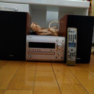 【取引中】【ジャンク品】DENON ミニコンポ D-MX11