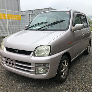 車検令和3年5月 プレオ マイルドチャージャー 社外ナビ 機関良好 激安軽自動車！乗って帰れる♪コミコミ金額5.8万円★★の画像