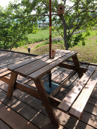 テーブルベンチセット