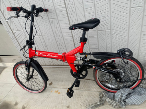 ランボルギーニ☆折りたたみ自転車