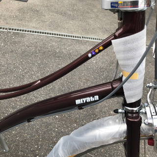 ミヤタ　シェリー　ベルト27インチ 新車　茶色の画像