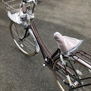 ミヤタ　シェリー　ベルト27インチ 新車　茶色の画像