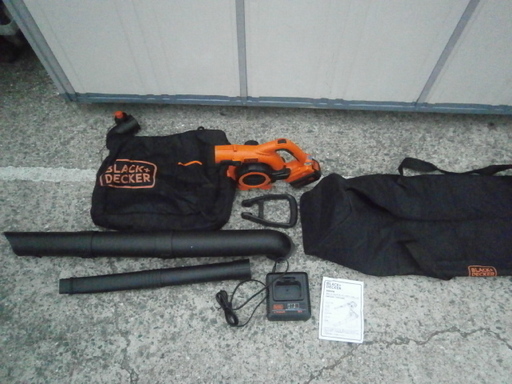 ★美品 ポップリベット・ファスナー株式会社 BLACK＋DECKER 36Vコードレスブロワーバキューム GWC36N 販売中です！