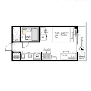 ⭐マンスリー9D⭐【飯倉片町・六本木駅徒歩7分！】来店不要・即日入居可・家具家電・Wi-Fi完備！ - 不動産