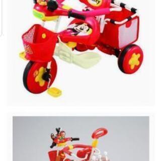 おしゃべりカーゴ三輪車☆ミッキー(赤)