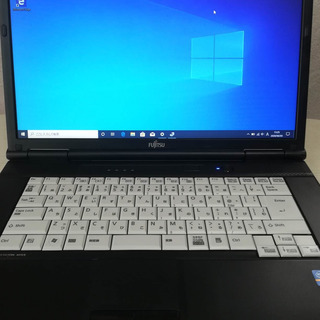 (お打合せ中)ノートパソコン(F) 富士通 LIFEBOOK A572/E CPU:core i3 メモリ:4GB HDD:250GB OS:Windows10Pro(64bit) 15.6型 無線LAN有(Wi-Fi対応)