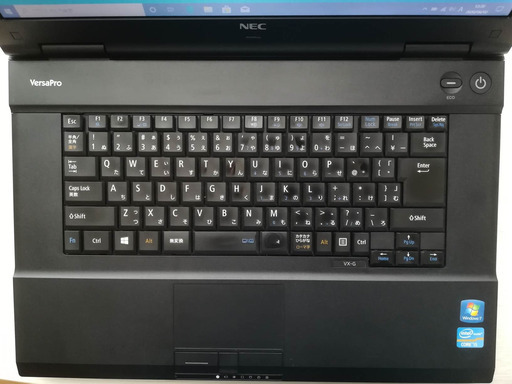 (お打合せ中)ノートパソコン NEC VersaPro VK27MX-G CPU:core i5 メモリ:8GB SSD:120GB 