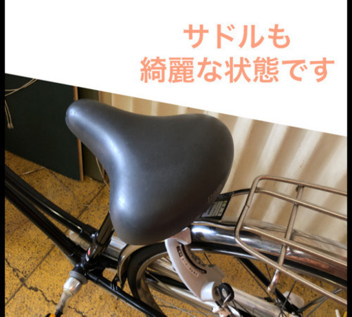 ママチャリ 自転車 ブリジストン 27インチ 黒色 仕上がりました
