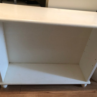姫系　白い　シンプルな収納家具