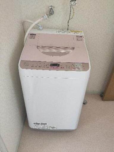 シャープ洗濯乾燥機　2017年製