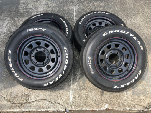 お話し中。最終価格‼️デイトナホイール＆GOOD YEAR EAGLE#1 16インチタイヤ　ハイエース