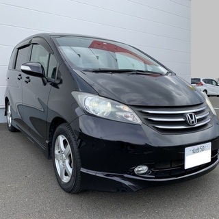 仙台☆H21フリード黒2WD車検取り立て☆絶好調！即渡しOK！G...