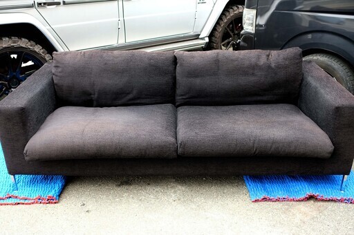 美品 Cassinaixc. カッシーナ IXC イクスシー 2人掛けワイド〜3人掛 W2220mm ピエロ・リッソーニ カバーリングタイプ 新品110万円程