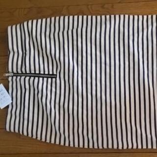 新品未使用品★アズノウアズASknowASボーダー柄スカートの画像