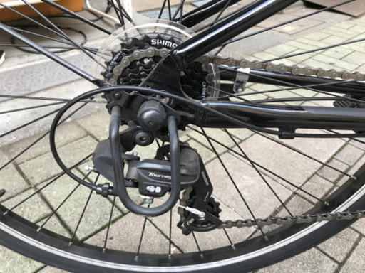 パナソニック電動自転車　ベロスター　人気のブラック！50kmロング通勤可能！