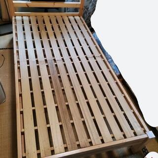 無印良品シングルベッド組立式工具不要