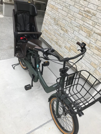 電動自転車 2018年モデル Panasonic パナソニック Gyutto Annys ギュット アニーズ 12.0Ah BE-ELA03A 前後チャイルドシート付き