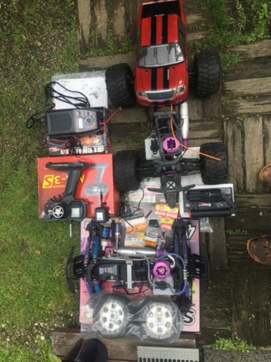 SAVAGE HPI エンジンカー！