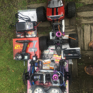 SAVAGE HPI エンジンカー！