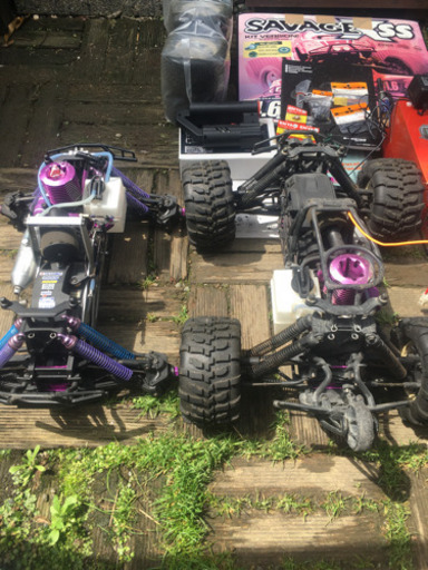 SAVAGE HPI エンジンカー！