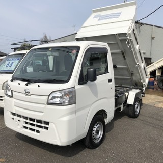 【商談成立】Ｈ２７ ハイゼットトラック　ＰＴＯダンプ　４ＷＤ　５...