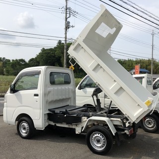 【商談成立】Ｈ２７ ハイゼットトラック　ＰＴＯダンプ　４ＷＤ　５ＭＴ　54,000km！の画像