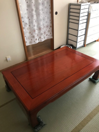 ★【お取引決定】唐木家具　座卓　135×85cm
