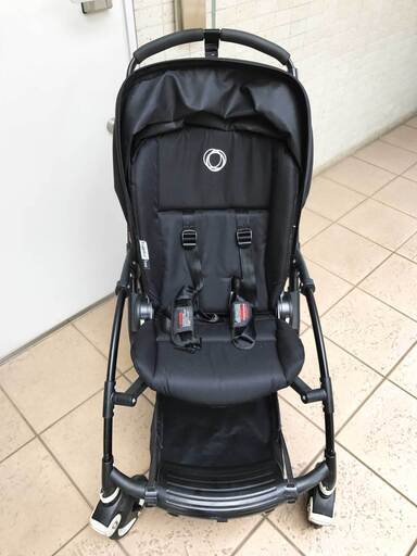 bugaboo bee plus all black ベビーカー AB兼用