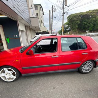 ゴルフ3 GTI ジェッタ顔5MTサンルーフ。の画像