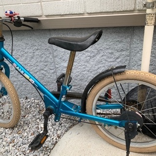 子ども自転車18インチ、差し上げます。