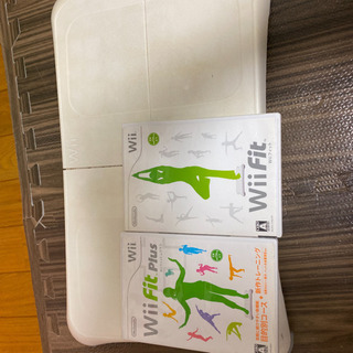 WiiFit カセット2個セットの画像