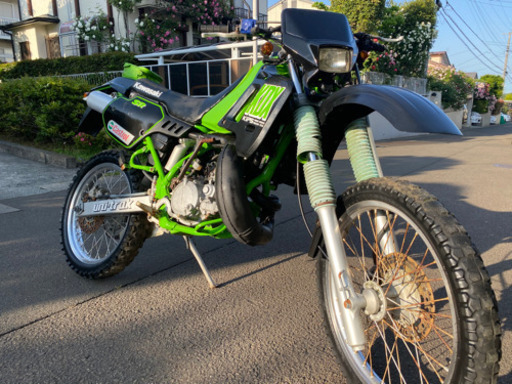 ジャンク品KDX200！部品取りにいかがですか？書類あります。