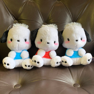 新品未使用！ポチャッコ ぬいぐるみ 3点セット！