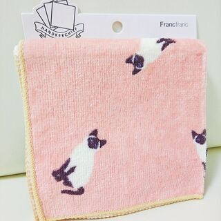【ﾌﾟﾚｾﾞﾝﾄ用に】 Francfranc ハンカチタオル (...
